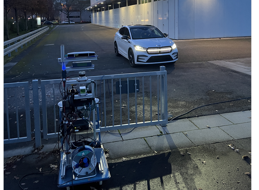 Skoda Enyaq als seriennahes Versuchsfahrzeug